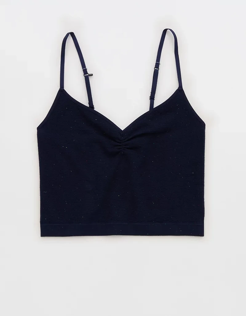 Superchill Seamless Waffle Bra Top