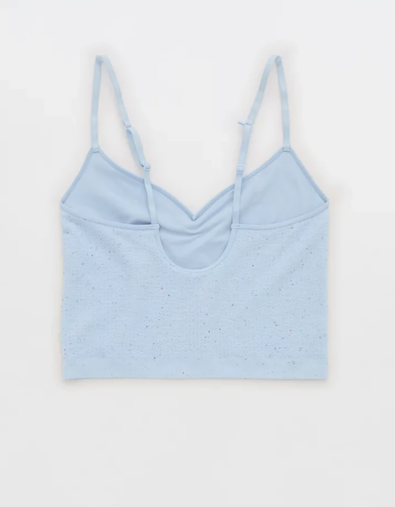 Superchill Seamless Waffle Bra Top