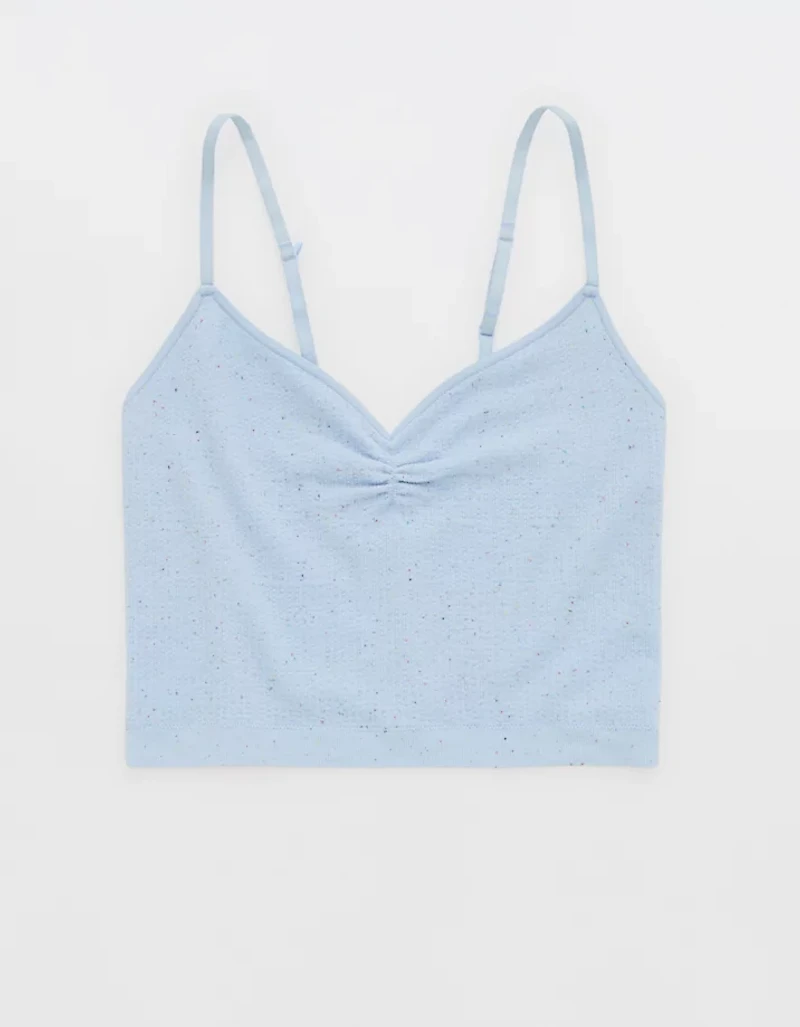 Superchill Seamless Waffle Bra Top