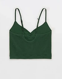 Superchill Seamless Waffle Bra Top