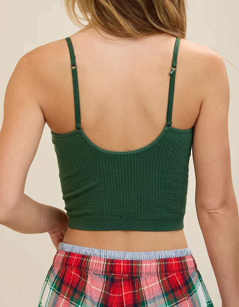 Superchill Seamless Waffle Bra Top