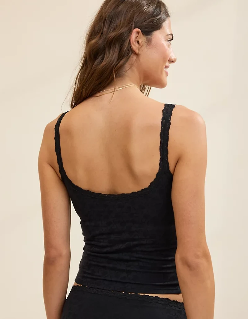 Superchill Cotton Heart Jacquard Tank Top