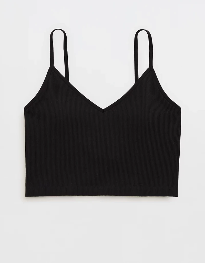 Superchill Seamless Rib Padded Bra Top