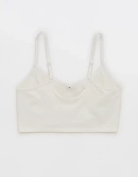 Superchill Cotton Ruched Bra Top
