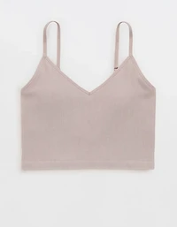 Superchill Seamless Rib Padded Bra Top