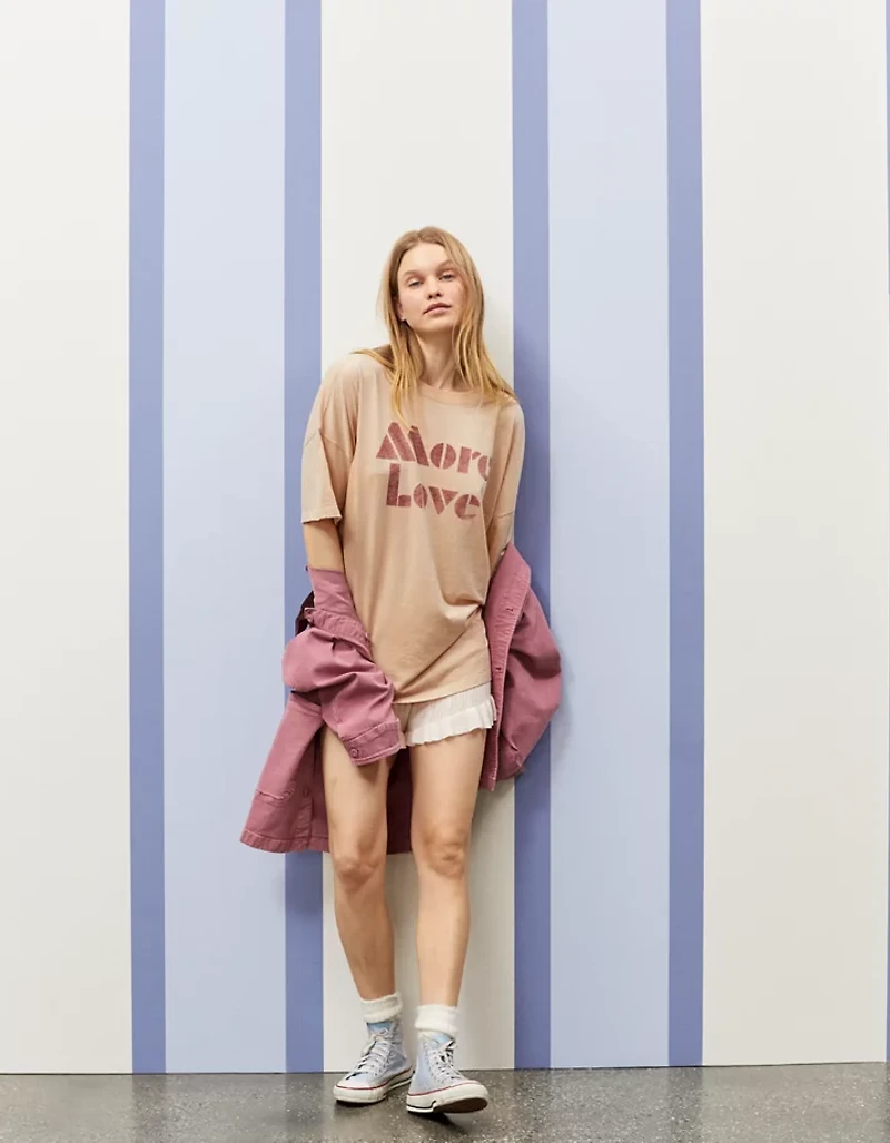 Aerie x Emily + Meritt Oversized Boyfriend T-Shirt