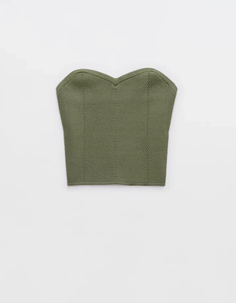 Aerie Ribbed Sweater Tube Top