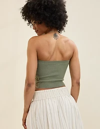 Aerie Ribbed Sweater Tube Top