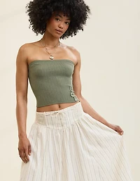 Aerie Ribbed Sweater Tube Top