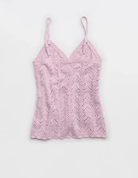 Aerie Sweater Button Front Tank Top
