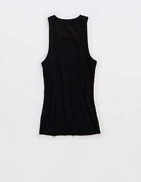 Aerie High Neck Tuckable Tank Top