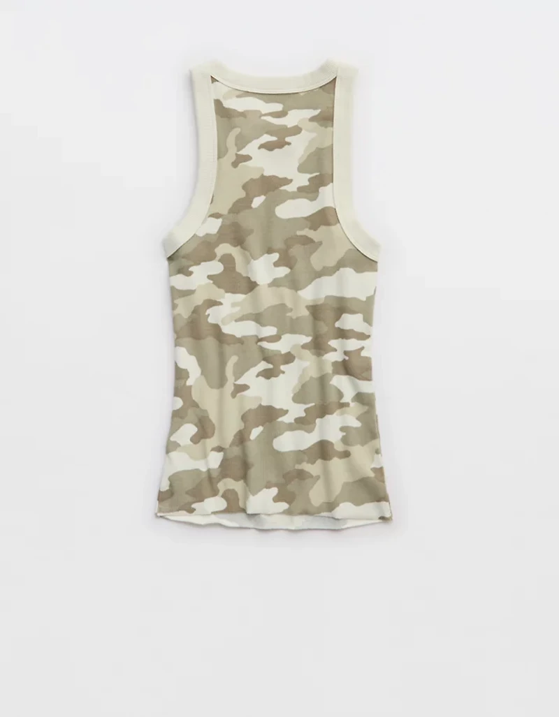 Aerie High Neck Tuckable Tank Top