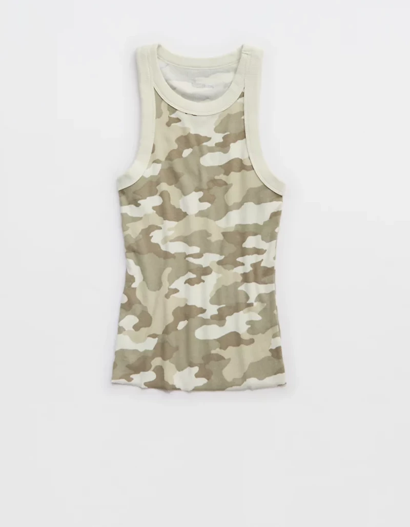 Aerie High Neck Tuckable Tank Top