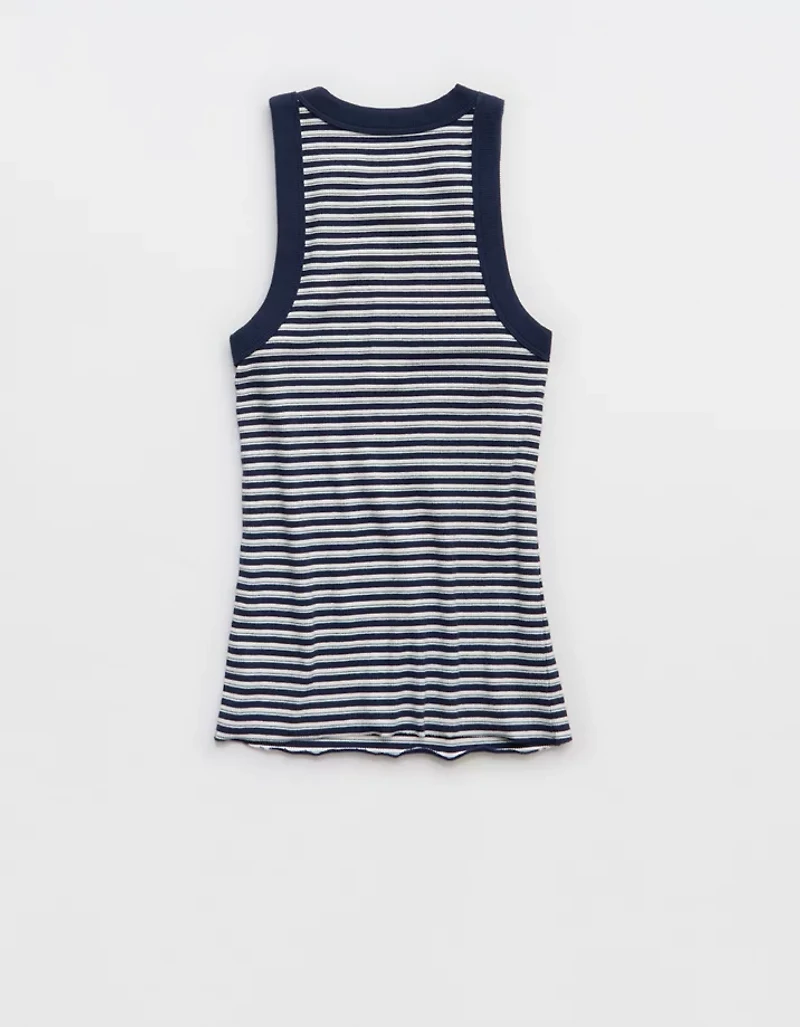 Aerie High Neck Tuckable Tank Top