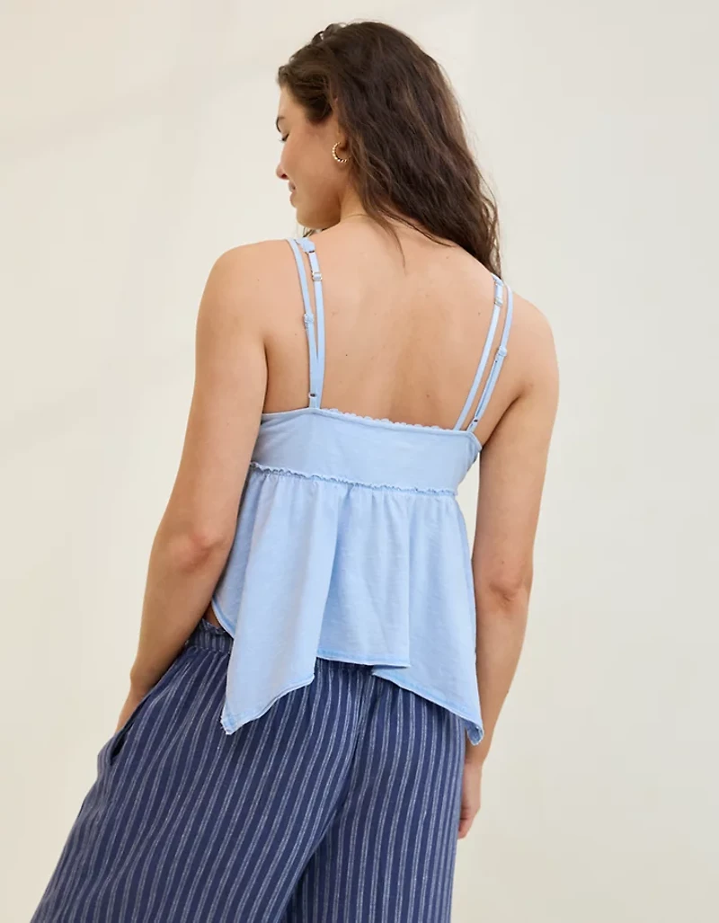 Aerie Beautiful Nights Babydoll Tank Top