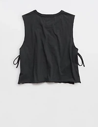 Aerie Happiest Side Tie Tank