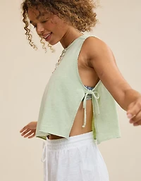 Aerie Happiest Side Tie Tank