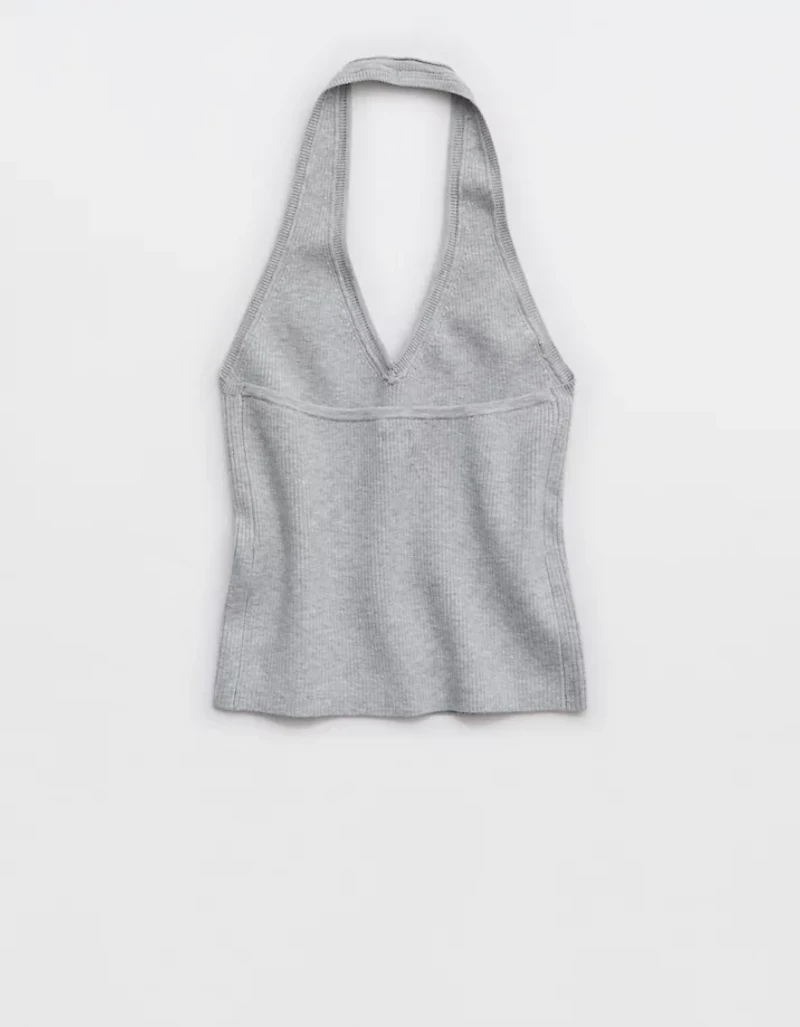 Aerie Sweater Halter Tank Top