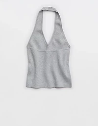 Aerie Sweater Halter Tank Top