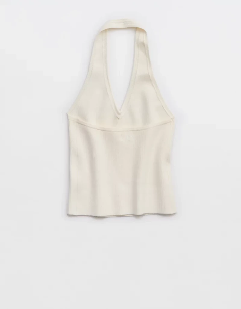Aerie Sweater Halter Tank Top