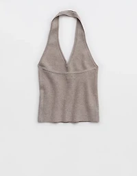 Aerie Sweater Halter Tank Top
