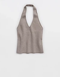 Aerie Sweater Halter Tank Top