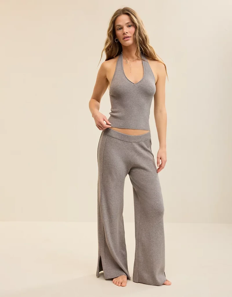 Aerie Sweater Halter Tank Top