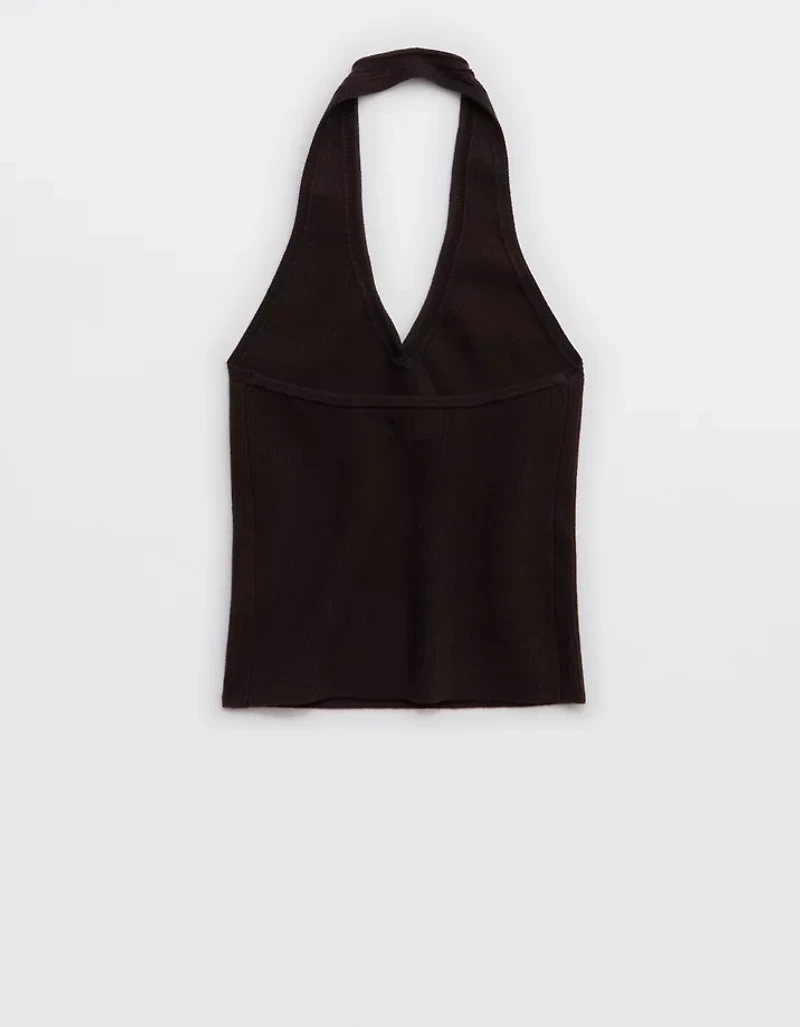 Aerie Sweater Halter Tank Top
