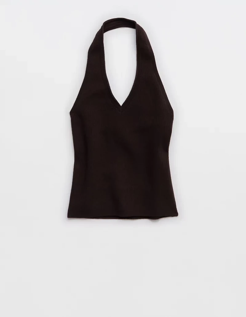Aerie Sweater Halter Tank Top