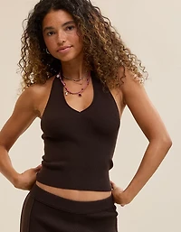 Aerie Sweater Halter Tank Top