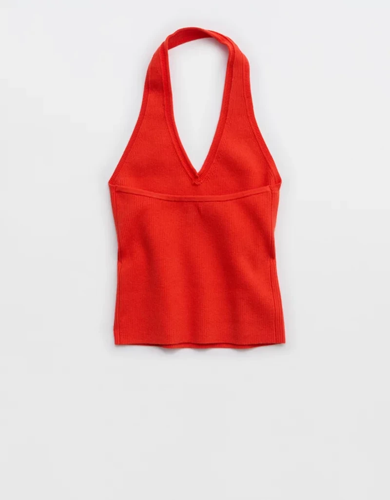 Aerie Sweater Halter Tank Top