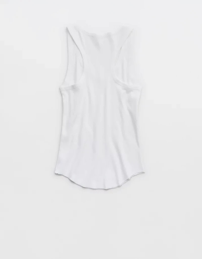 Aerie V-Neck Ribbed Tank Top