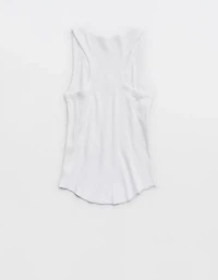 Aerie V-Neck Ribbed Tank Top