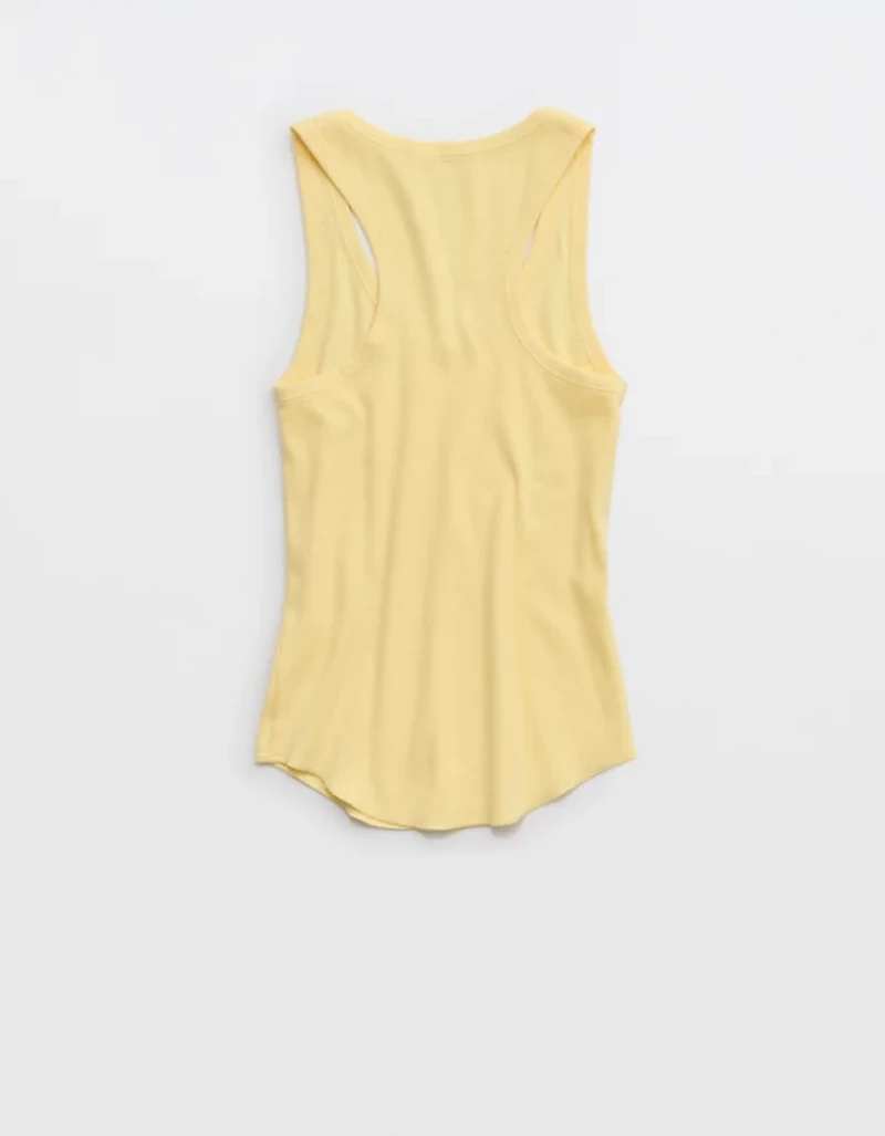 Aerie V-Neck Ribbed Tank Top