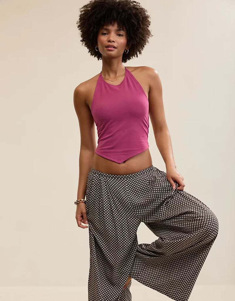 Aerie Handkerchief Hem Braless Tank Top