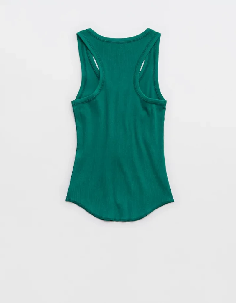 Aerie V-Neck Ribbed Tank Top
