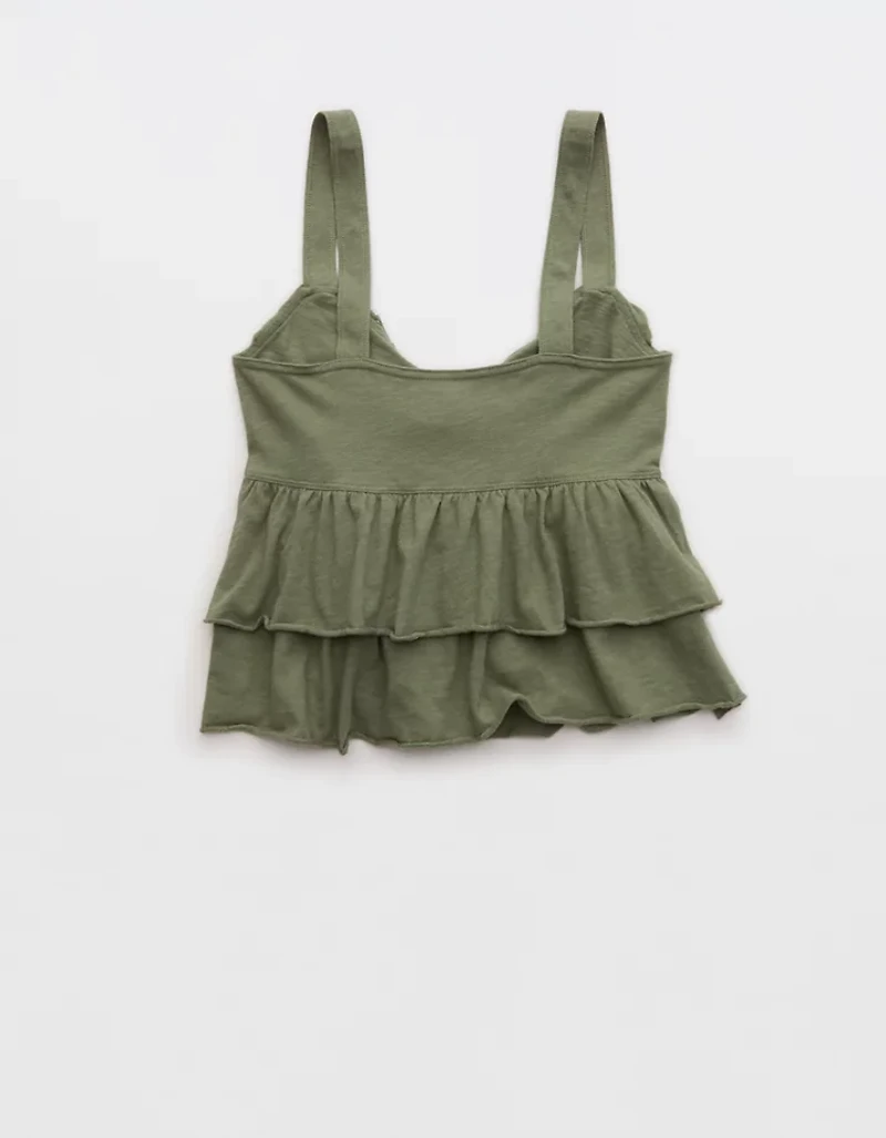 Aerie Ruffle Tank Top