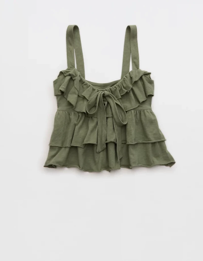 Aerie Ruffle Tank Top