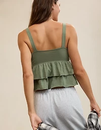 Aerie Ruffle Tank Top
