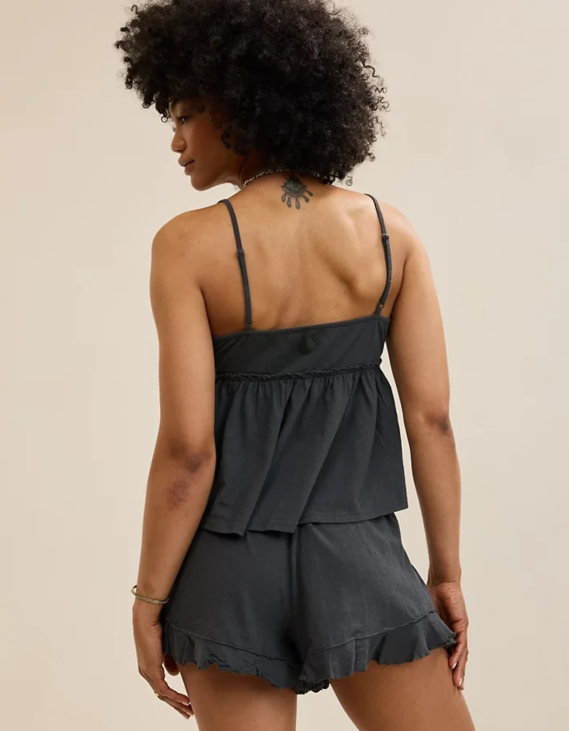 Aerie Happiest Babydoll Tank Top