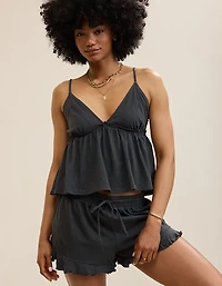 Aerie Happiest Babydoll Tank Top