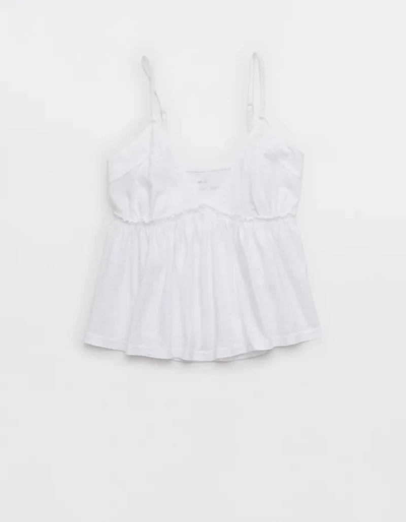Aerie Happiest Babydoll Tank Top