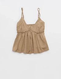 Aerie Happiest Babydoll Tank Top