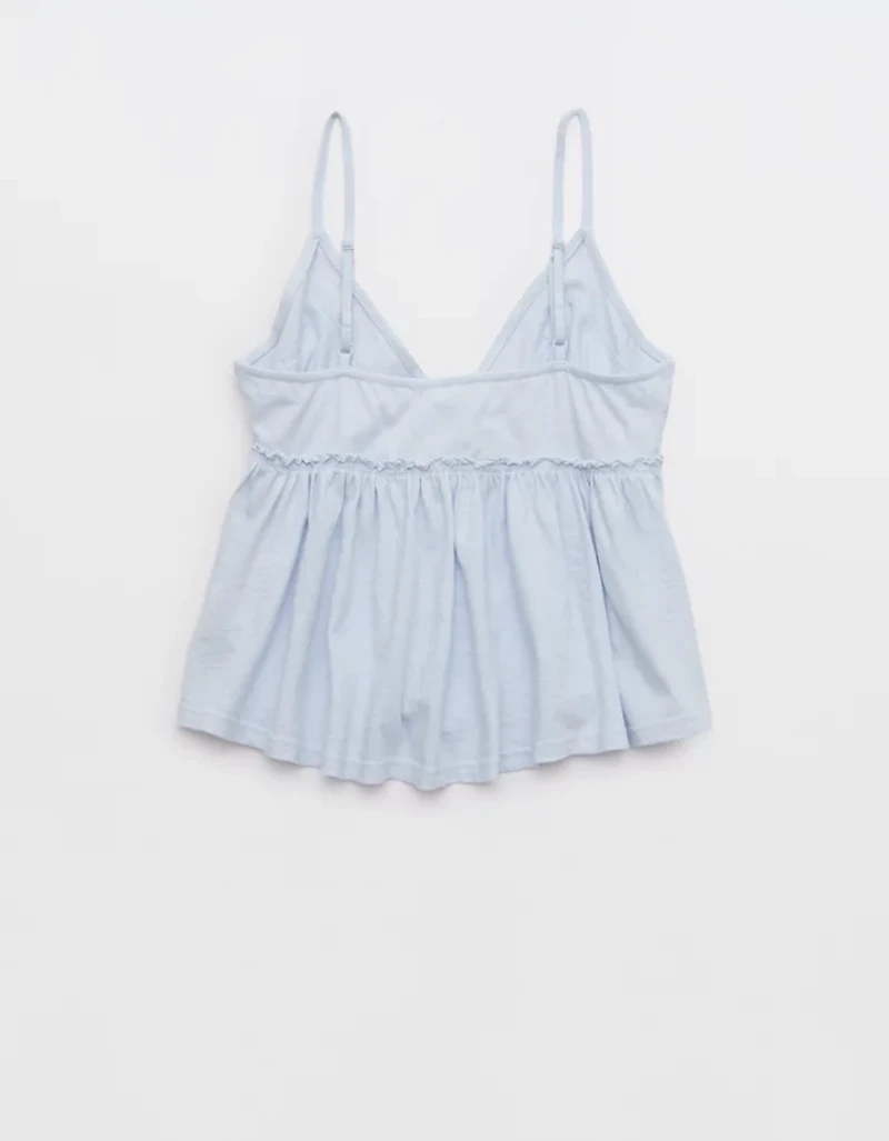 Aerie Happiest Babydoll Tank Top