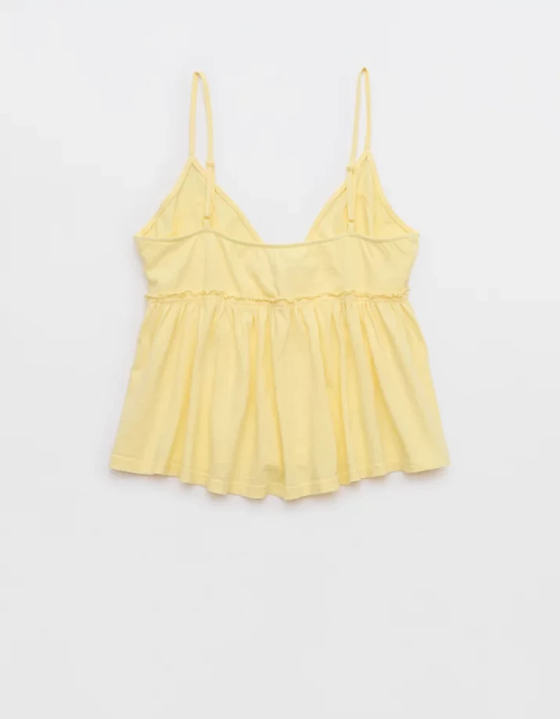 Aerie Happiest Babydoll Tank Top