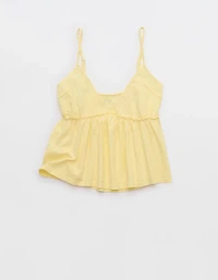 Aerie Happiest Babydoll Tank Top