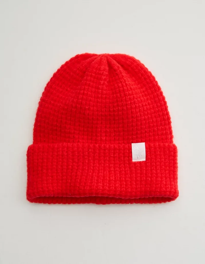 OFFLINE By Aerie Waffle Beanie