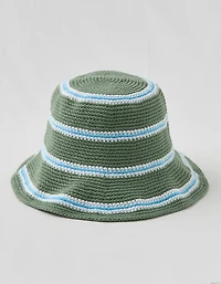 OFFLINE By Aerie Crochet Bucket Hat