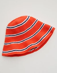 OFFLINE By Aerie Crochet Bucket Hat