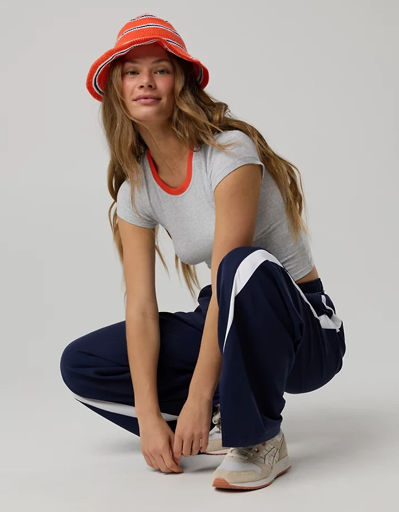 OFFLINE By Aerie Crochet Bucket Hat